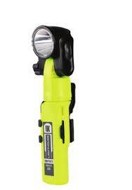 3AA LIGHTTHOUSE SINGLE BEAM ES 11P ficklampa, säkerhetsgul, ingen magnetbas, utan batterier, ATEX