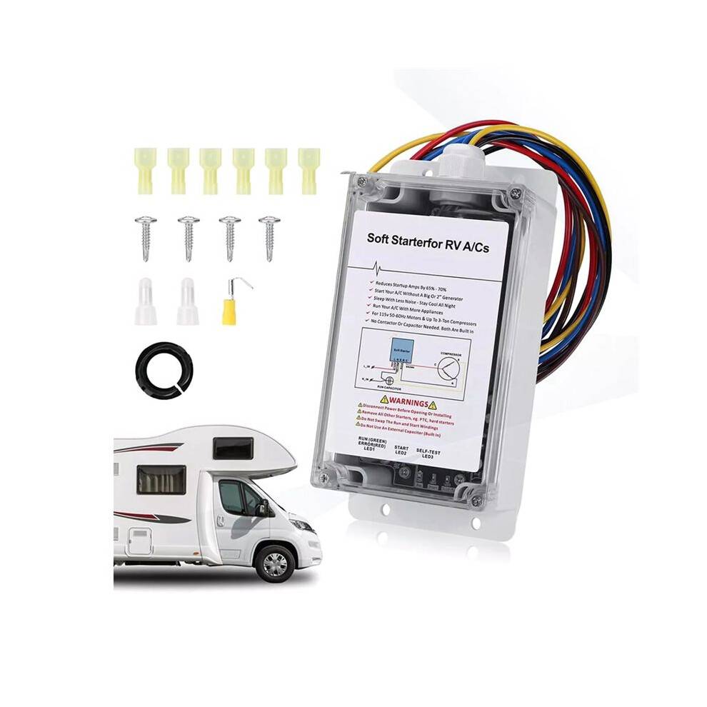 Soft Start for RV Air Conditioner with A Small Generator RV A/C Unit HASS-02, SSRV3TDC