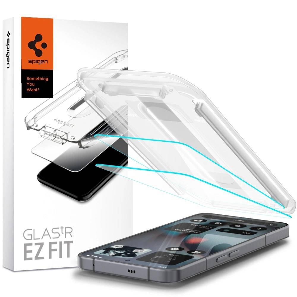 Spigen Nothing Phone 3 Skärmskydd GLAS.tR EZ Fit (2-pack)