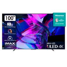 Hisense 100U7KQ - 254 cm (100") Diagonalklasse U7KQ Series LCD-TV mit LED-Hintergrundbeleuchtung - QLED - Smart TV - VIDAA - 4K UHD (2160p)