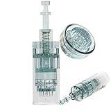 Dr.Pen Ultima M8 Microneedling Pen original ersättningspatroner 24 stift, kompatibel med Dr.Pen M7S och Angel Kiss M8 PRO Derma penna, för ansikte kroppshud, 10 st/förpackning
