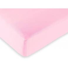 Fitted sheet 57 threads/cm² all sizes - Petal Pink - 200 x 200 cm