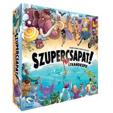 Superhold! - Beach Cup brætspil på ungarsk