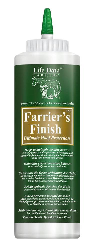 Life Data Farriers Finish Hoof Dressing 473 ml..