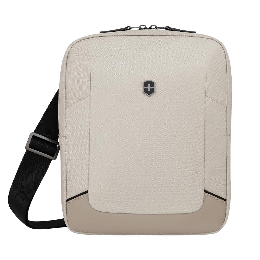 Victorinox Altmont Modern Crossbody Bag with Tablet Earphone Sound Shoulder 6L Antibacterial Perfect for Commuting and Business Stone White 11-inch
