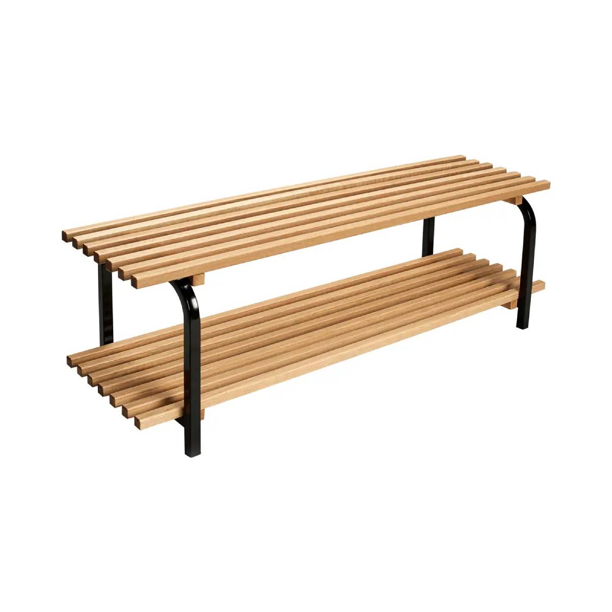 Essem Design, Sara skohylde fristående 120 cm Eg Sort