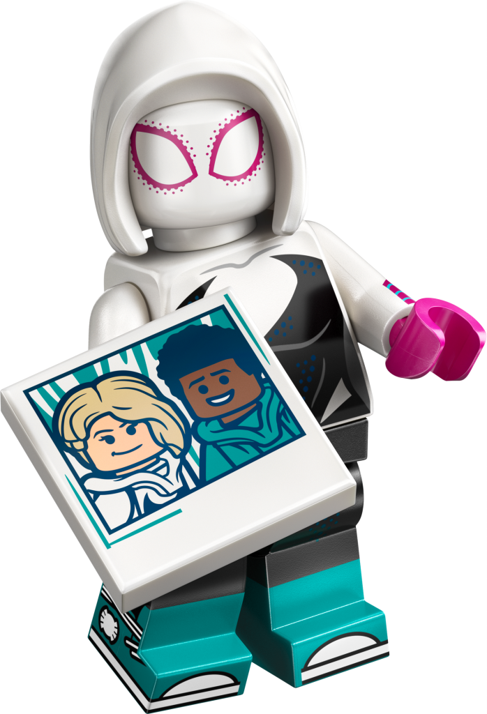 LEGO Minifigurer Spider Man Gwen Stacy 71050-4