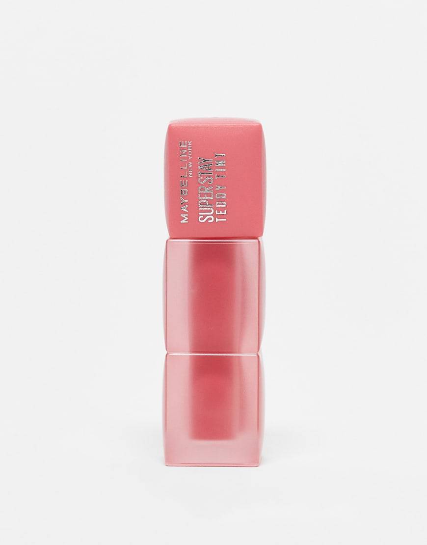 Maybelline - Super Stay - Teddy Blurred Lip Tint - Petalcore-Lyserød - No Size