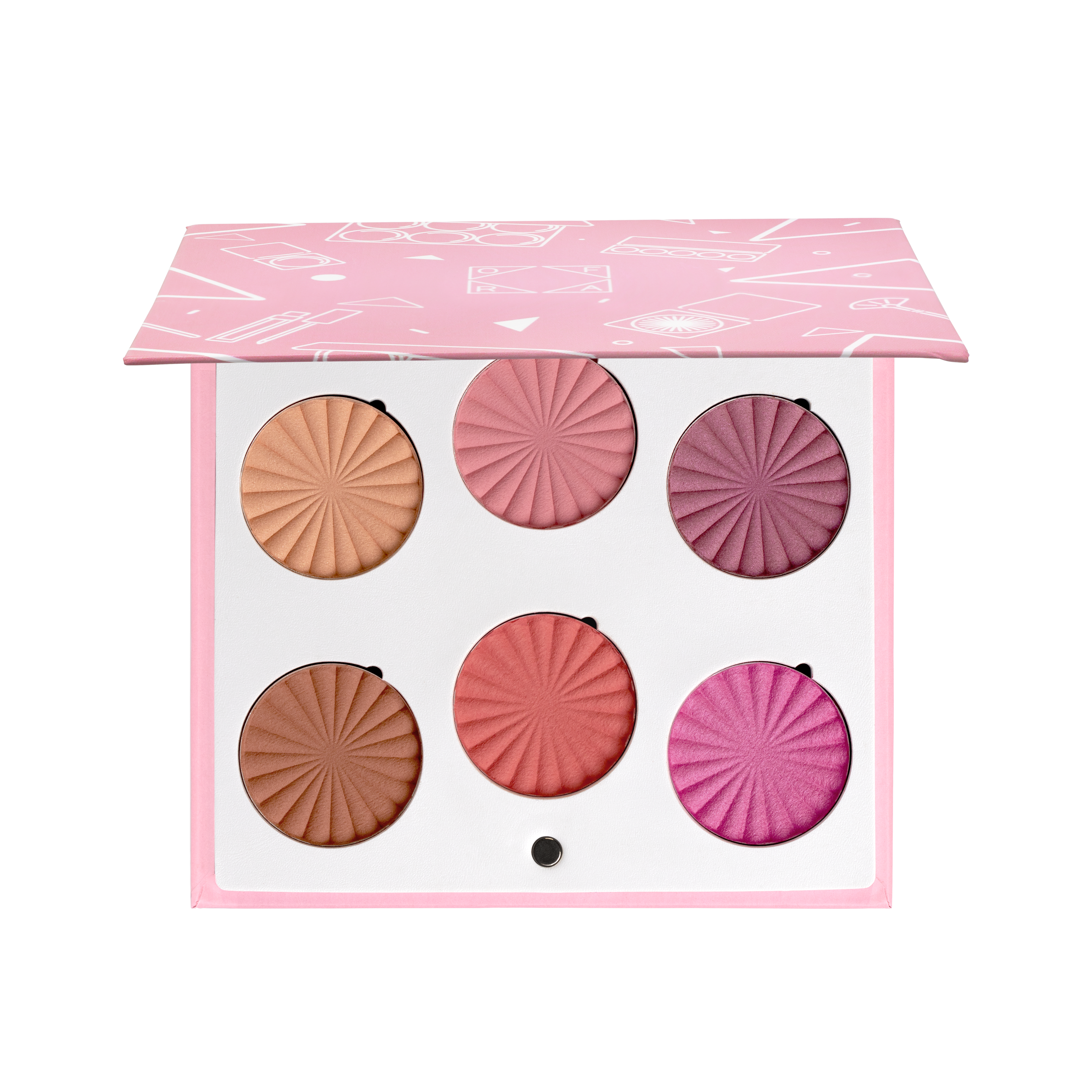 OFRA Cosmetics - Mini Mix Palette - Blushful - 16g - Klar til levering