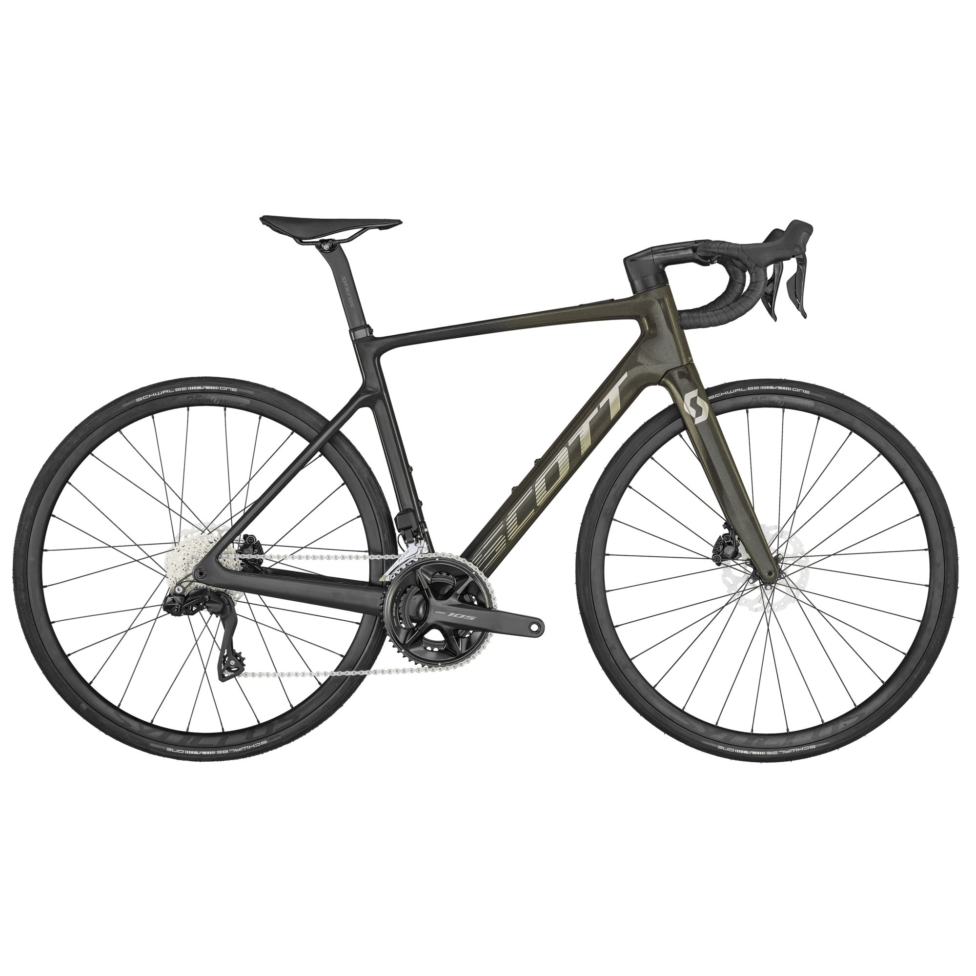 Scott Addict RC eRIDE 20 2024 - Shimano 105 Di2 2x12sp - Syncros Capital 2.0 - 014 / XS / Candy Yellow Flakes
