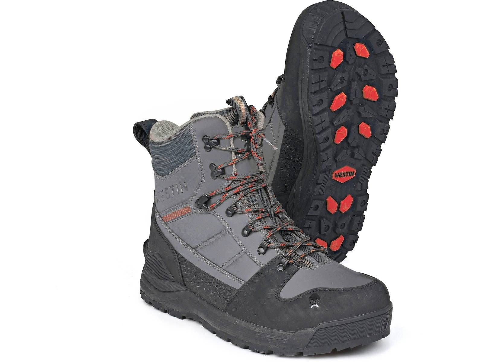 Westin W6 Wading Boot 41/7 Cleated Dark Shadow - Dark Shadow Grey (41)