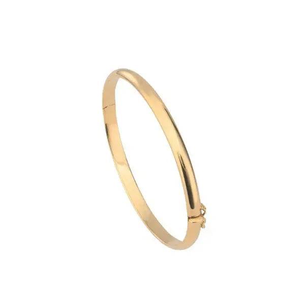 Fine Essentials - Armring Klassisk 5,0/6,0 - 14 kt. Guld | Plaza.