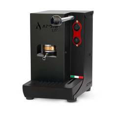 Aroma Lite ESE pod 44mm kaffemaskine håndlavet i Italien – Sort/Rød