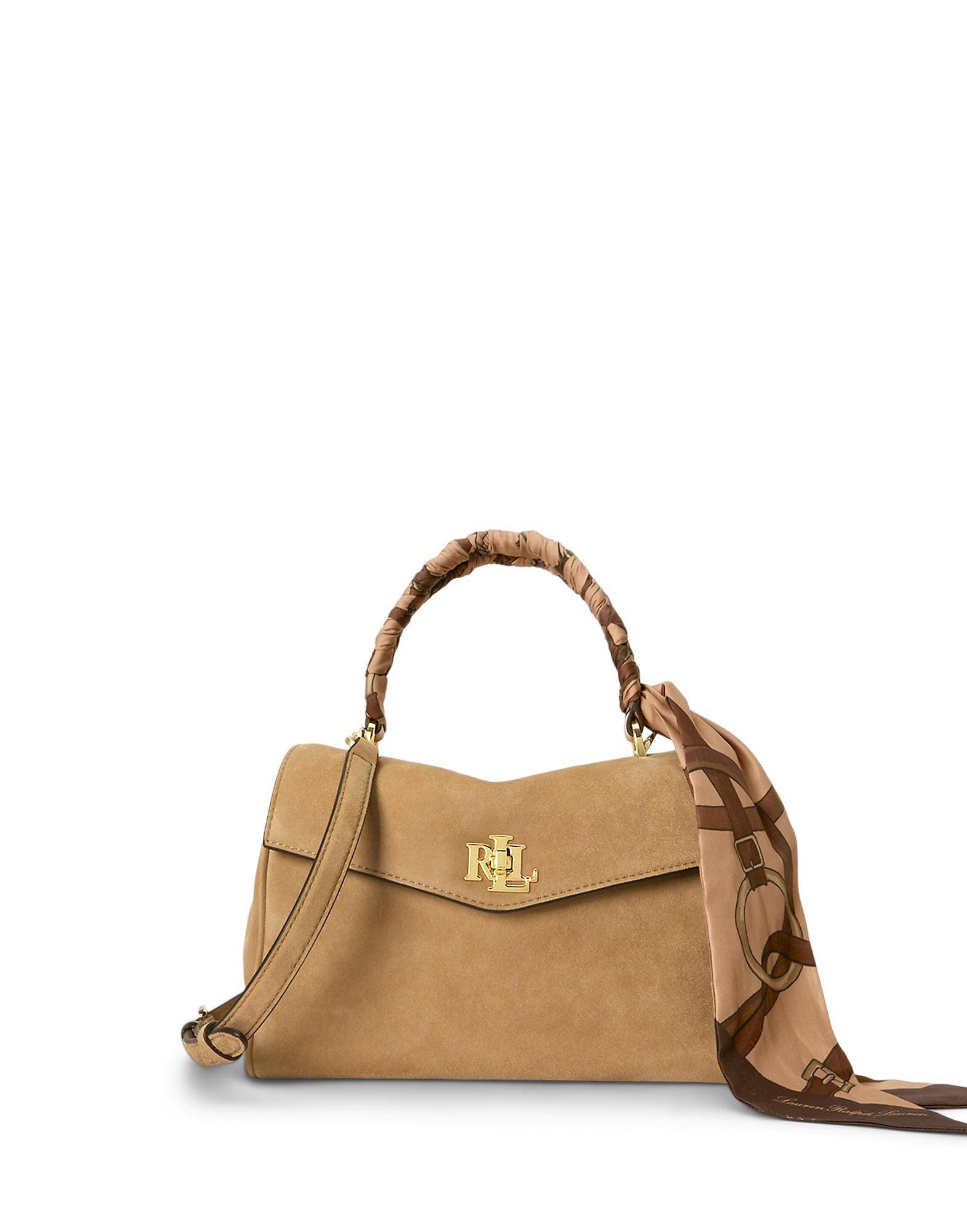 Lauren Ralph Lauren Håndtaske  camel