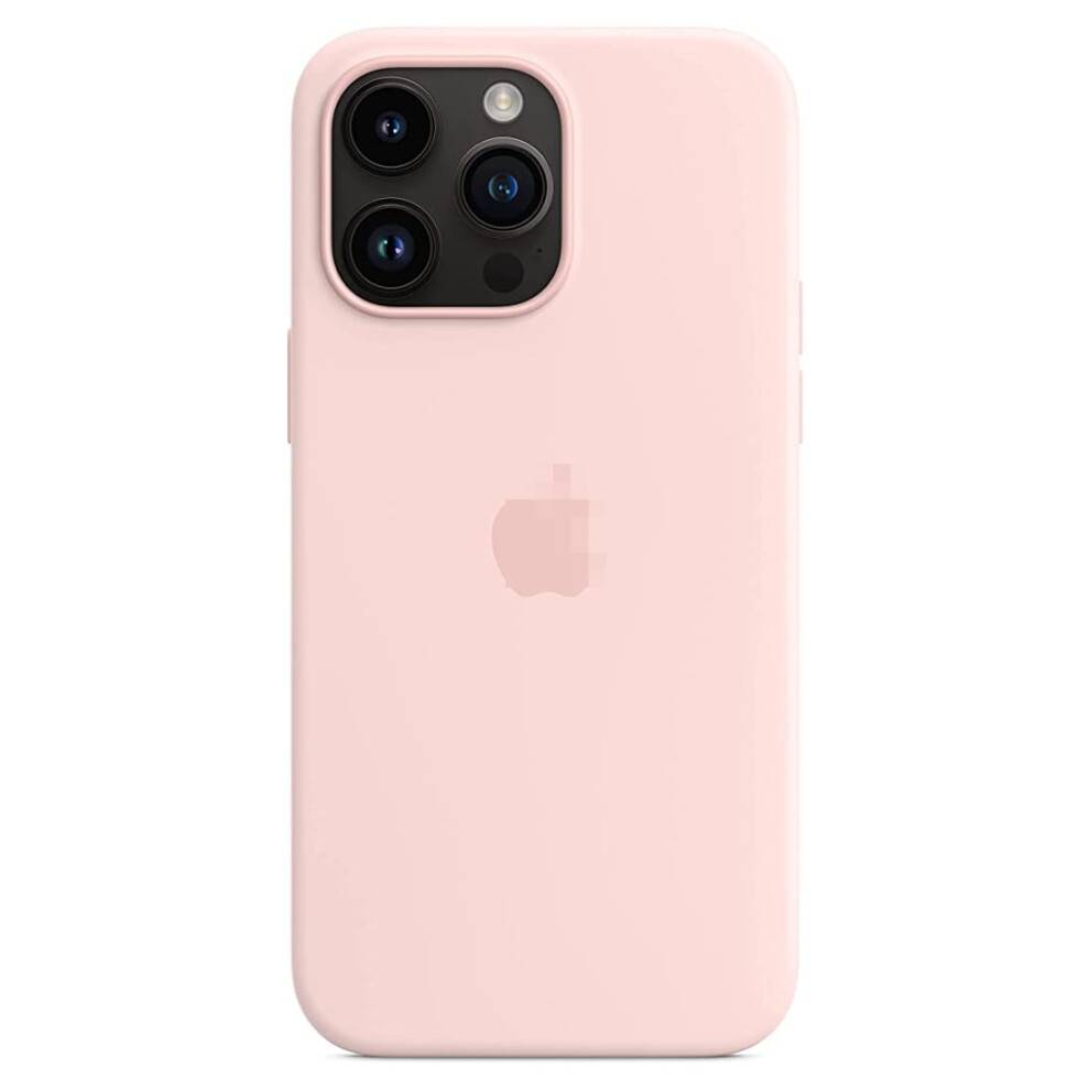 (Chalk Pink) Magnetic Case for iPhone 12pro with Magsafe Soft Touch Liquid Silicone Case