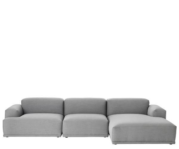 Muuto Connect Sofa m Chaiselong - Vancouver 14 - Venstre
