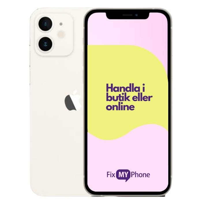 iPhone 12 Begagnad Vit 256 GB Klass B