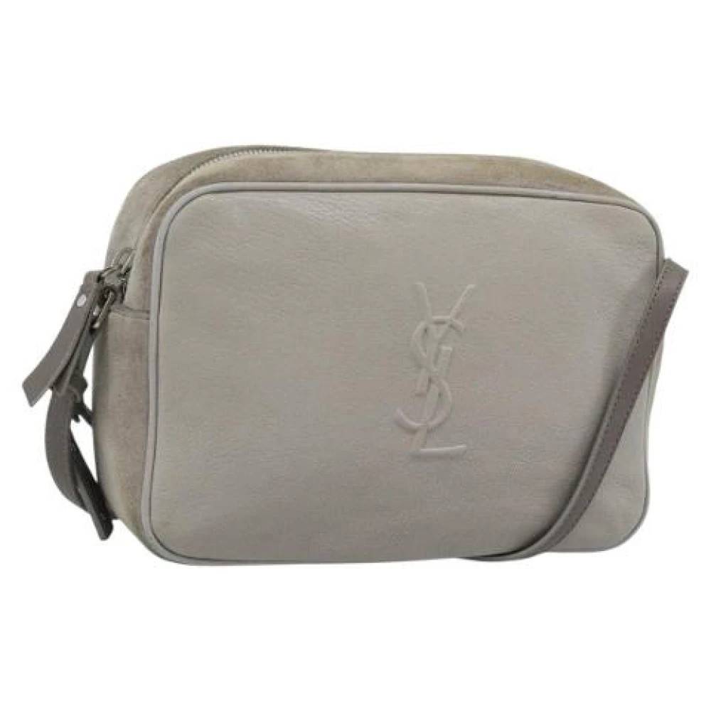 Saint Laurent Vintage - Pre-owned Vintage Suede Shoulder Bag Vintage - Dam - ONE Size - Mocka