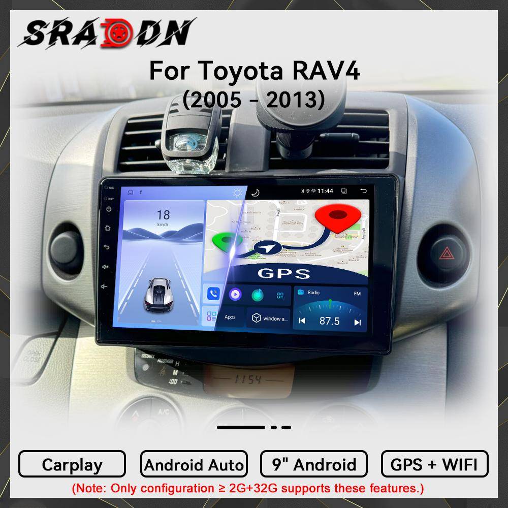 For Toyota Rav 4 RAV4 2005 - 2013 Android Car Radio Multimedia Video Player Navigation GPS Carplay Touch Screen Auto Stereo Intelligent Systems