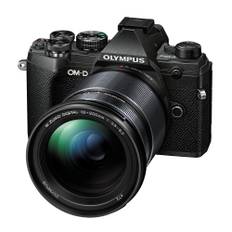 Olympus OM-D E-M5 Mark III Digital Camera with 12-200mm Lens - Black