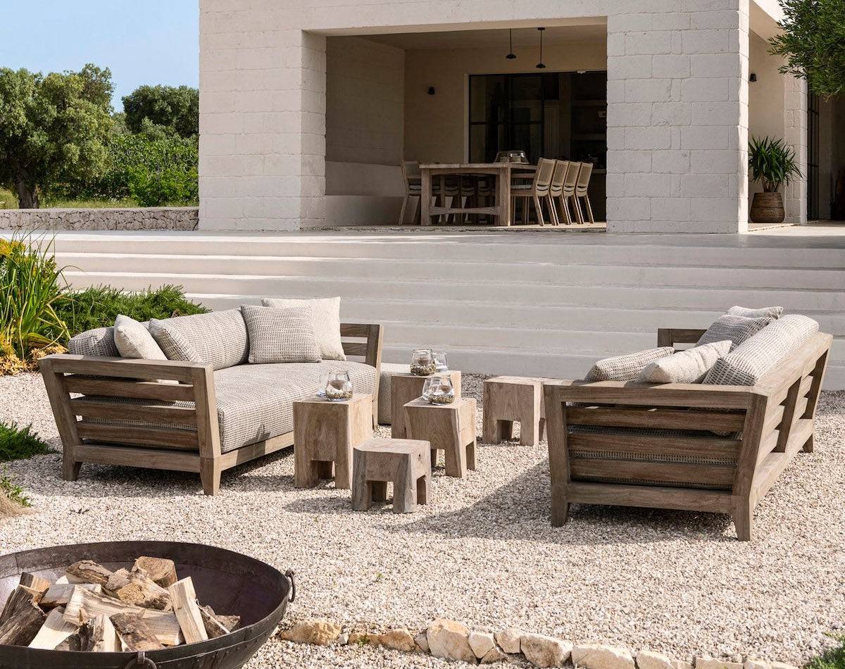 Mia 3-seater sofa - Beige - Essence