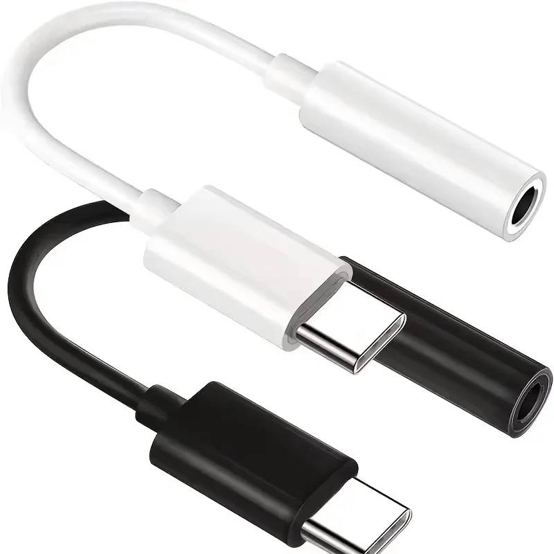 USB Type C To 3.5 Jack Earphone Adapter,USB-C 3.5mm Audio Cable Converter For IPhone 15 15 Pro MAX Samsung Galaxy Huawei Xiaomi