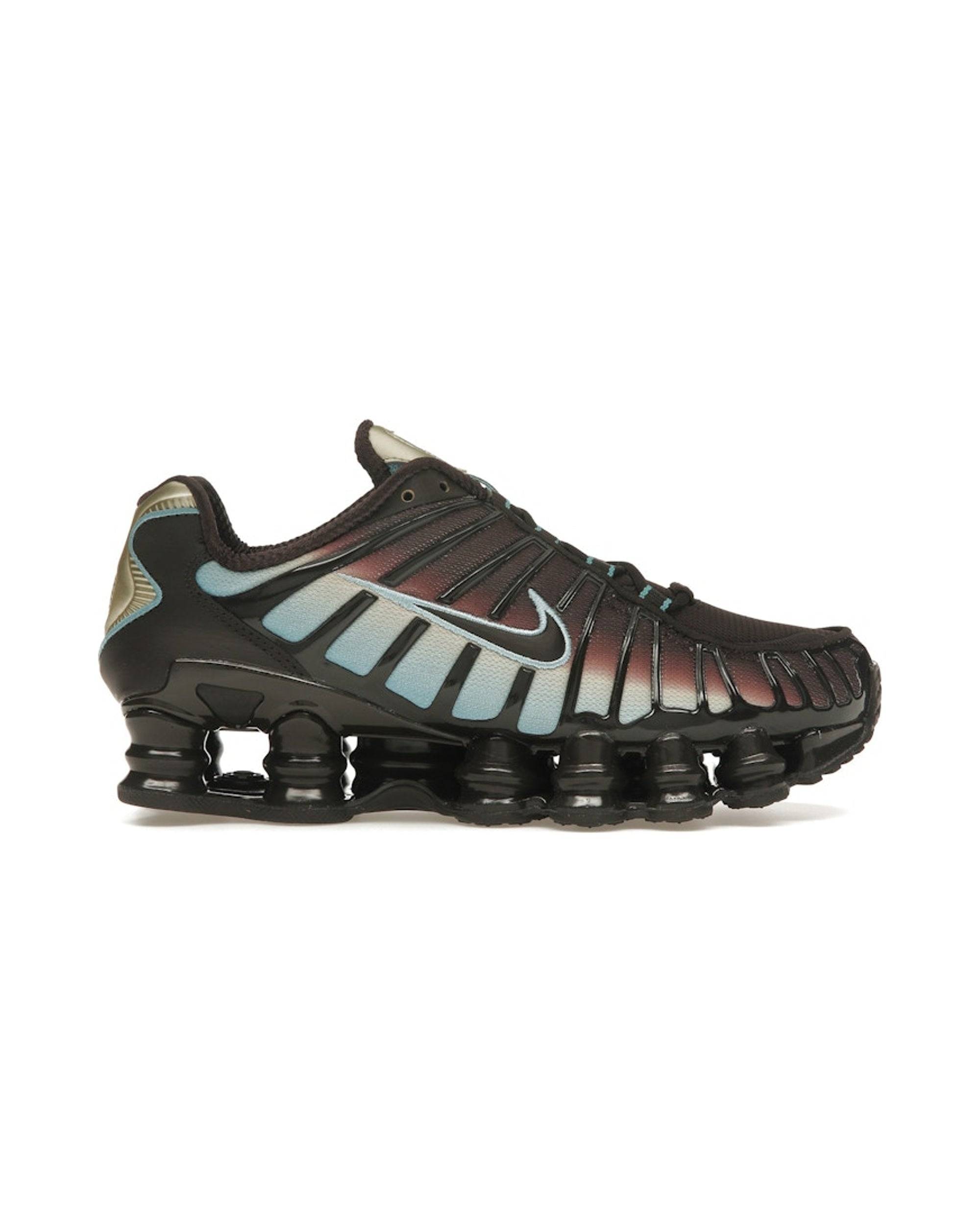 Nike Shox TL Velvet Brown Denim Turquoise (Women's) - 44.5