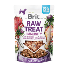 Brit Raw Treat Immunity Frystørrede Hundesnacks M/Lam&Kylling 40 g