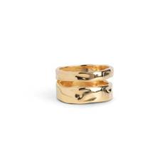 Sandra Statement Ring - Förgyllt-Silver Sterling 925 (52 Eurosize)