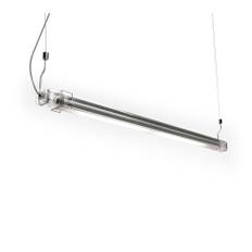 Marset - Neon de Luz NL-S - 124,5 cm - Pendellampor - Joan Gaspar - Silver