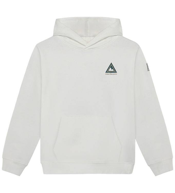 Indian Blue Jeans Hoodie - Baksida - Cloud m. Tryck - Indian Blue Jeans - 12 år (152) - Hoodie