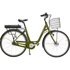 SCO Premium E-Uni elcykel 8 gear 28" 15AH 2025 - grøn (PENSIONIST)