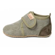 Living Kitzbühel Kid's Babyklett Ulli Uni Hyttesko Børn størrelse 28 farve olivengrøn
