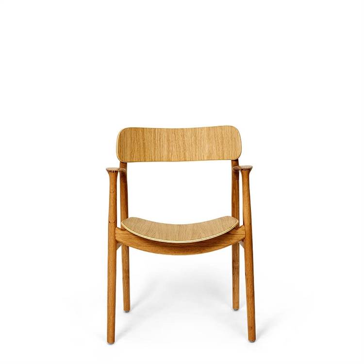 Bent Hansen Asger Chair Stol Olieret Eg  White Oak