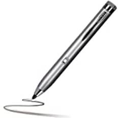 Broonel Silver Mini Fine Point Digital Aktiv Stylus Pen - Kompatibel med ASUS TUF FX505 - 15,6 tums IPS Full HD Gaming Laptop