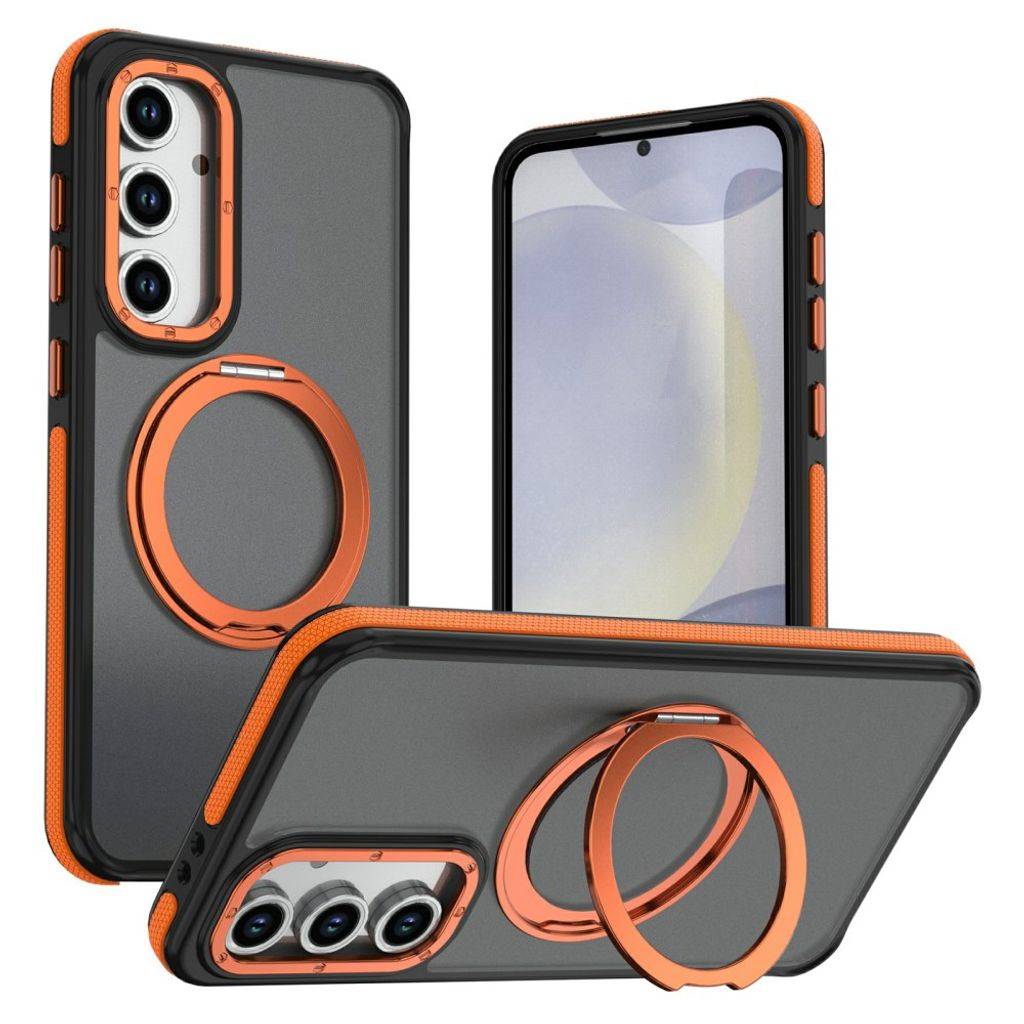 Samsung Galaxy S26 FE Cover Magnetisk Ring - Orange