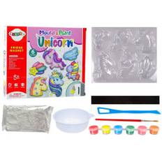DIY Unicorn gipsmagnetsæt: Mal og dekorer!