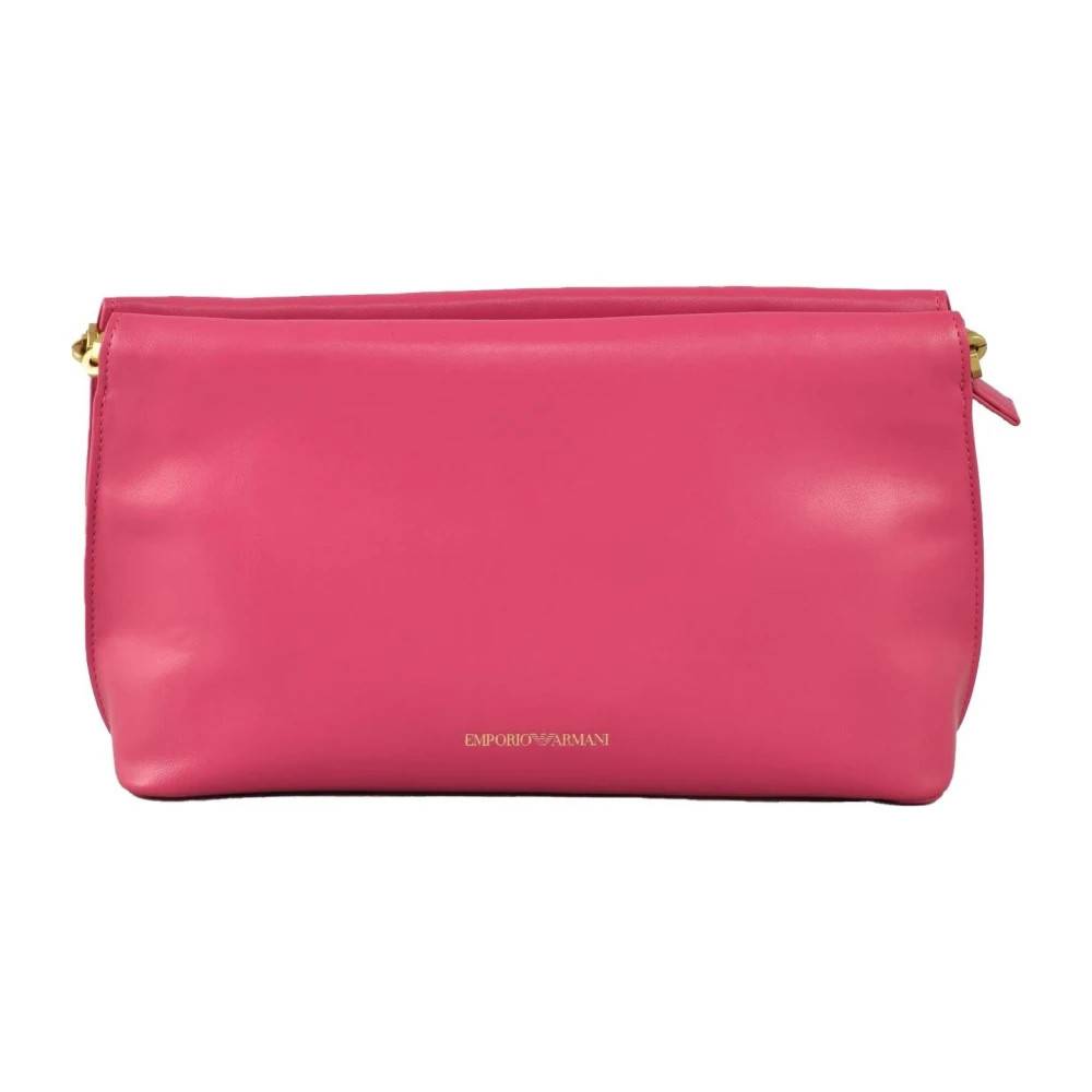 Emporio Armani Stilfuld Polyester Taske - Tasker - Dame - Lyserød - ONE SIZE - Uld