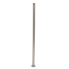 Bordben 90 cm. - dia. 30 mm. - børstet stål
