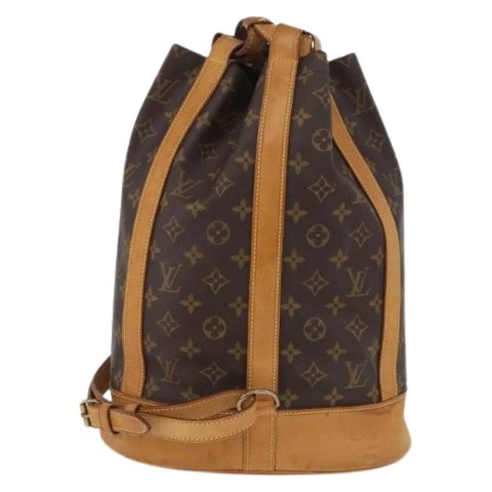 Louis Vuitton Vintage Pre-owned Vintage Bucket Bag - Vintage - Dame - Brun - ONE SIZE - Uld