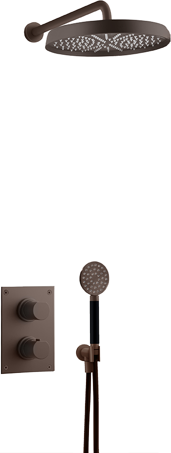 Tapwell ARM7268 ED2 Bronze Takduschpaket inbyggnad