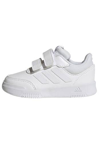 Adidas Tensaur Hook and Loop Shoes unisex – barn Löparskor, Cloud White/Grey One, 27 EU