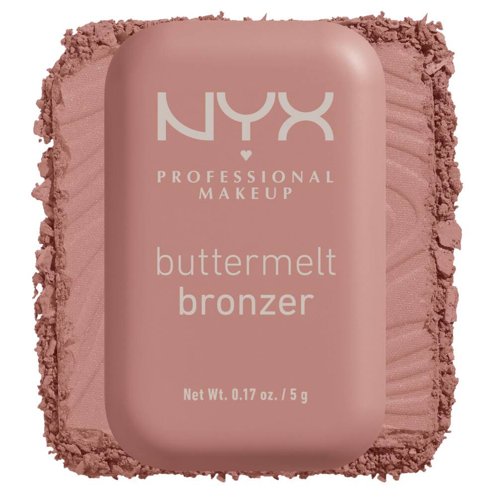 NYX Professional Makeup Matte Buttermelt Bronzer Longwear Face Makeup med op til 12 timers slid vegansk formel - Butta Cup
