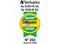 (ComputerSalg) Verbatim DVD+R DL 8,5 GB 8x, 10 stk (V43666)