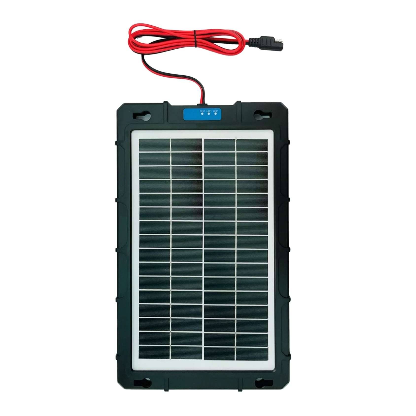 Portabel vattentät solpanel för 12V batteri - 12 Watt
