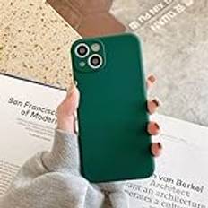 ATISIJIE Fodral för OnePlus Nord CE3 LITE,extra tunt premium mobilskal,premium skyddTPU telefon stötfångare för OnePlus Nord CE3 LITE-mörkgrön