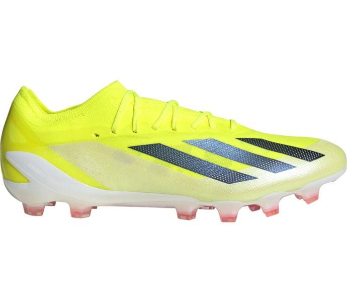 X Crazyfast Elite AG fotbollsskor, TESOYE/CBLACK/FTWWHT, Unisex, 7.5