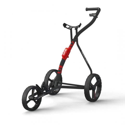 Wishbone One Trolley - Golfvagn (Färg: Black/Red)