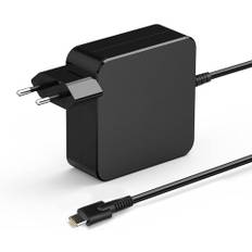 65W USB C laddare typ C strömförsörjningsadapter för MacBook Pro/Air, Lenovo Thinkpad, HP Chromebook, ASUS, Acer, Huawei Matebook, Xiaomi Air Chromebook Plus, surfplattor strömkabel