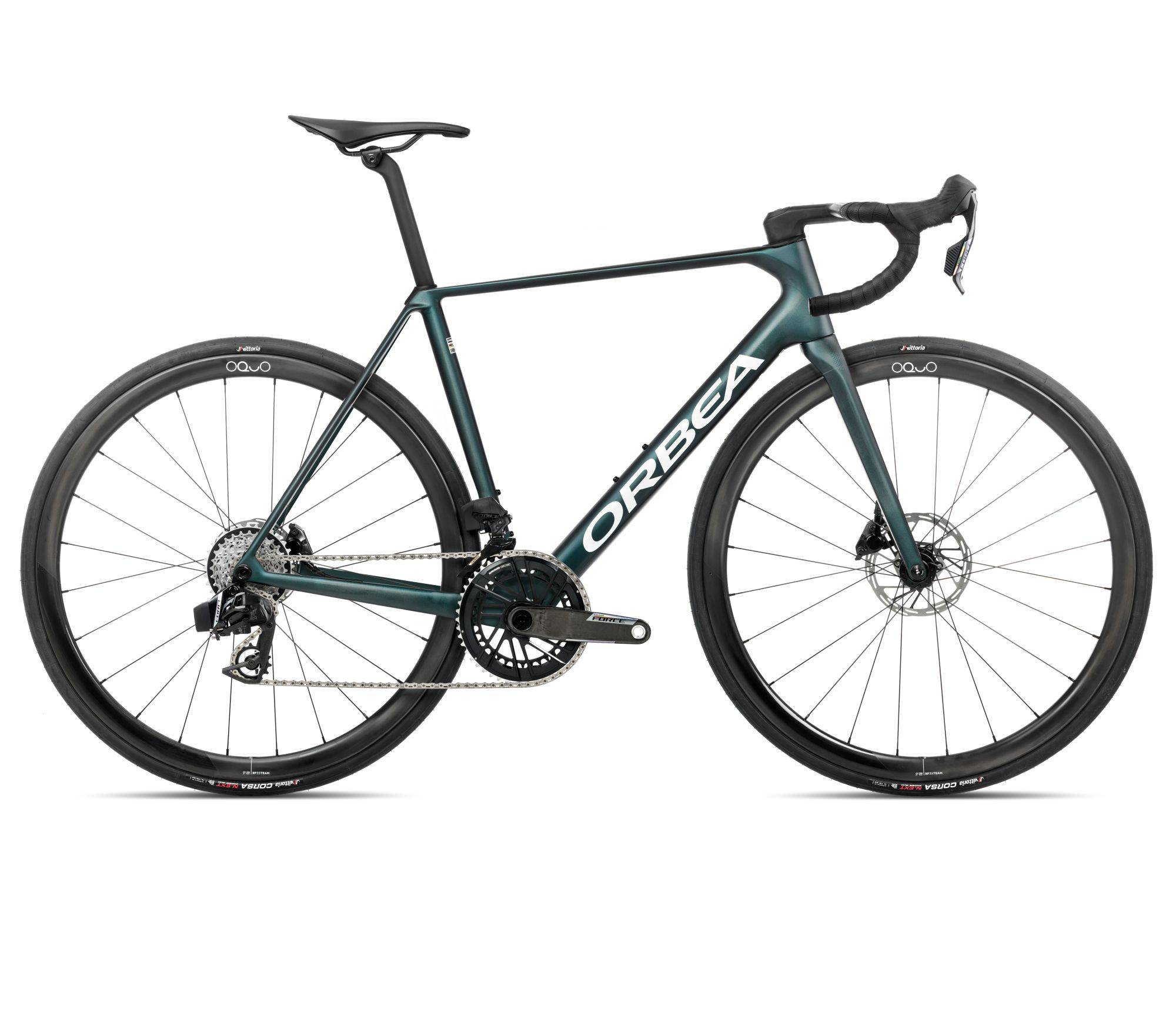 Orbea Orca M21eTEAM | Landsväg | Escape Green-Carbon View